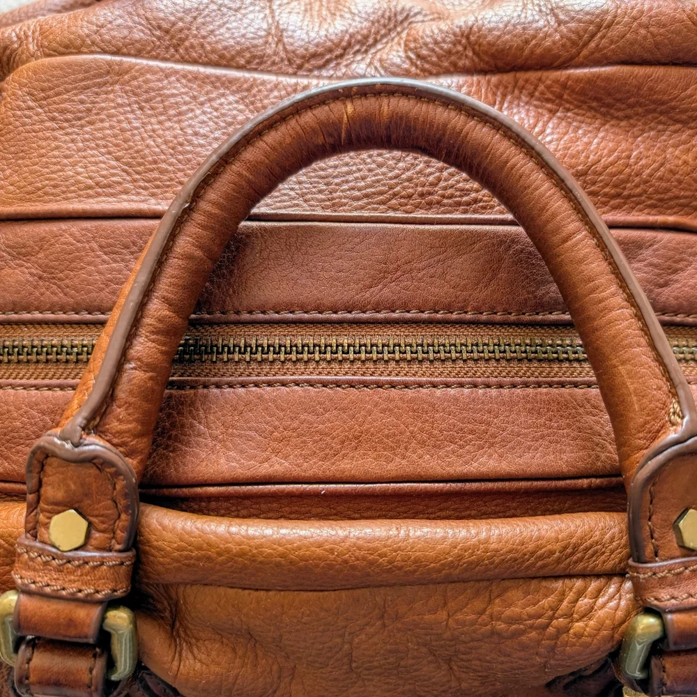 Marc by Marc Jacobs Classic Q Groovee Brown Luggage Satchel Bag - Picture 5 of 8